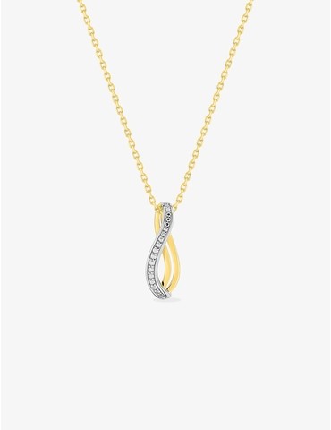 Collier fantaisie plaqué or