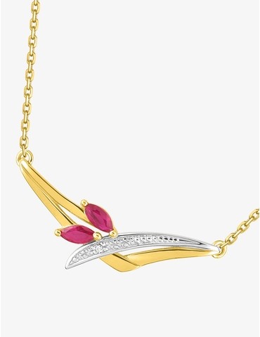 Collier en or jaune 750‰...