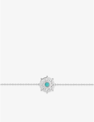 Bracelet gouvernail argent...