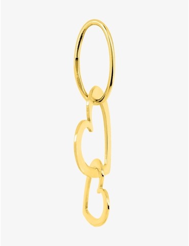Pendentif cœur plaqué or