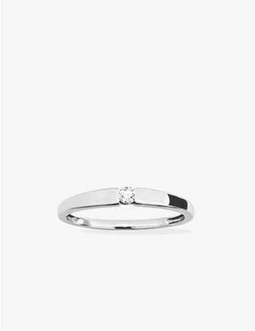 Bague solitaire fantaisie...