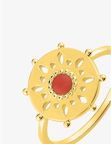 Bague gouvernail en plaqué...