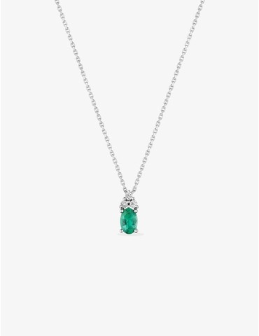 Collier émeraude et...