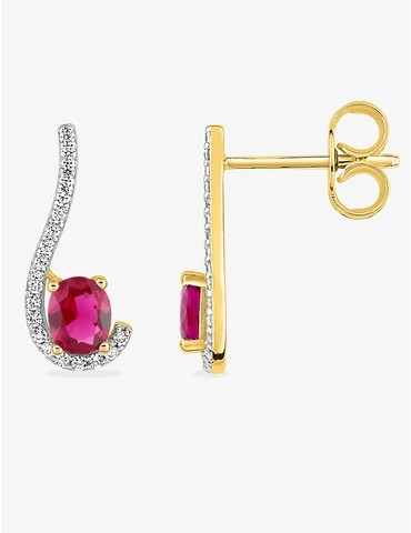 Boucles d'oreilles clous en...