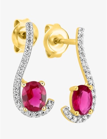 Boucles d'oreilles clous en...