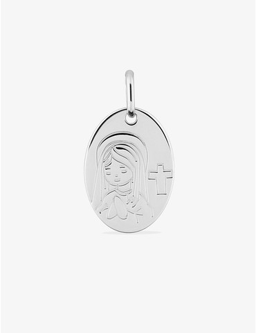 Médaille ovale dessin...