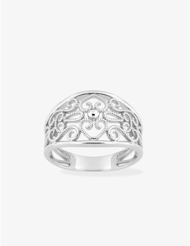 Bague filigrane argent 925‰...