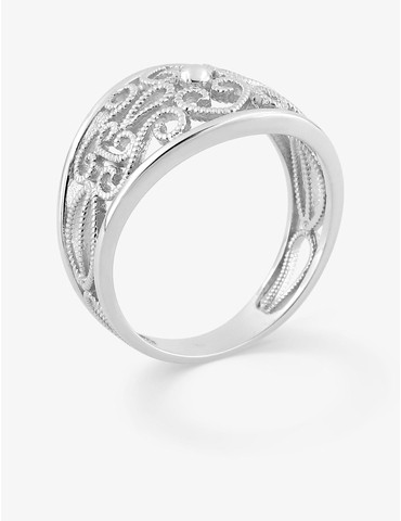 Bague filigrane argent 925‰...