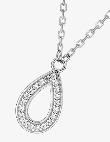 Collier goutte ajourée...