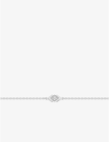 Bracelet double losange...