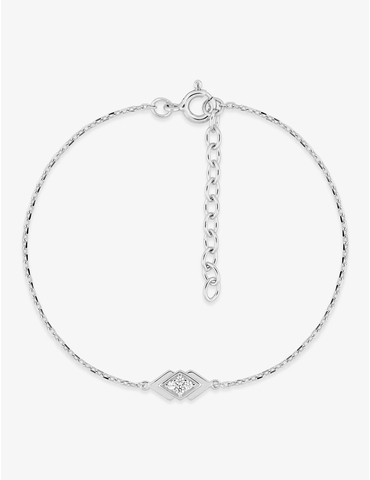 Bracelet double losange...