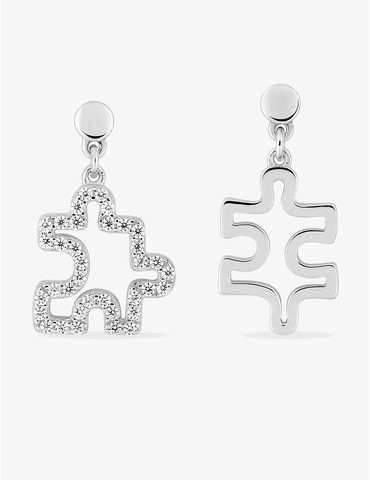 Boucles d'oreilles puzzle...