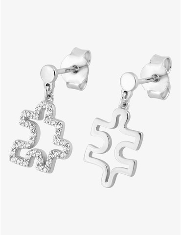 Boucles d'oreilles puzzle...