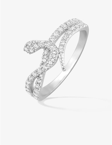 Bague serpent en argent...