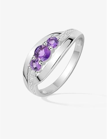 Bague trilogie fantaisie...