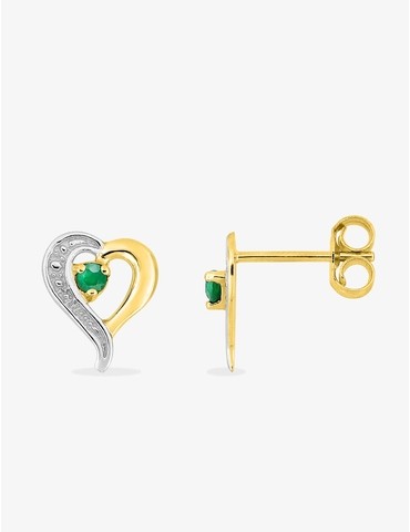 Boucles d'oreilles cœur...