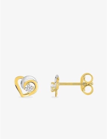 Boucles d'oreilles cœur...