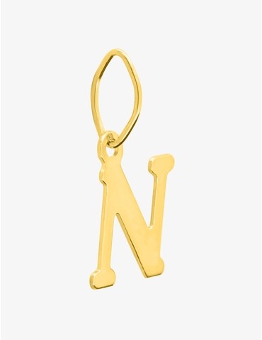 Pendentif lettre N or jaune...