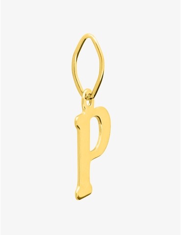 Pendentif lettre P or jaune...