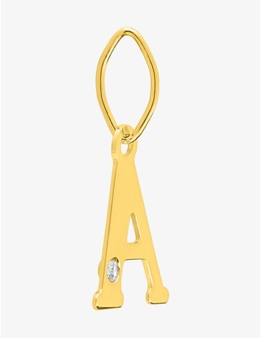 Pendentif lettre A or jaune...