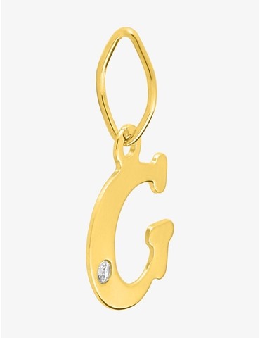 Pendentif lettre G or jaune...