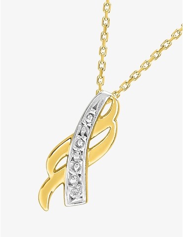 Collier fantaisie or jaune...