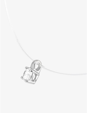 Collier fil nylon, oxyde de...