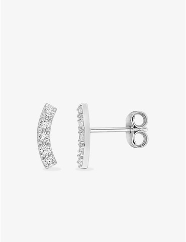 Boucles d'oreilles courbe...