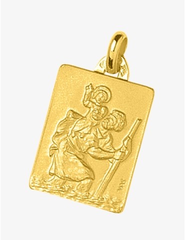 Médaille rectangle Saint...