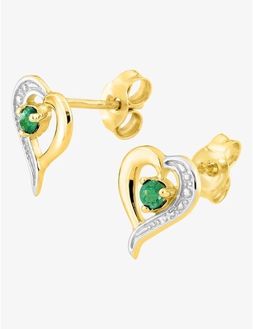Boucles d'oreilles cœur...