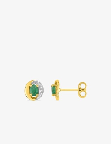Boucles d'oreilles clous or...