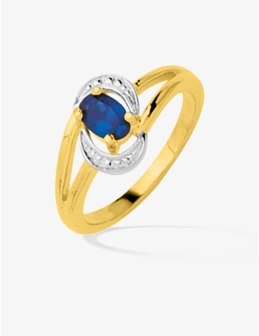 Bague tourbillon plaqué or,...