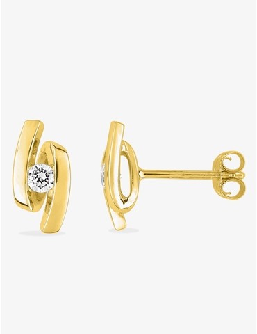 Boucles d'oreilles ruban...