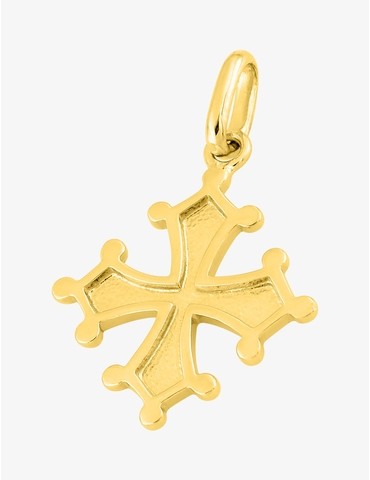 Pendentif croix occitane or...