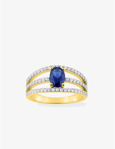 Bague triple plaqué or...