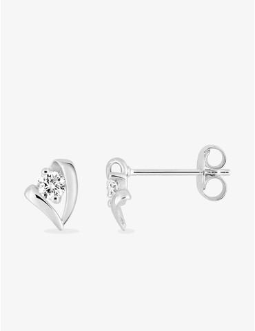 Boucles d'oreilles cœur or...