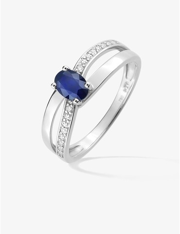 Bague double anneau or...