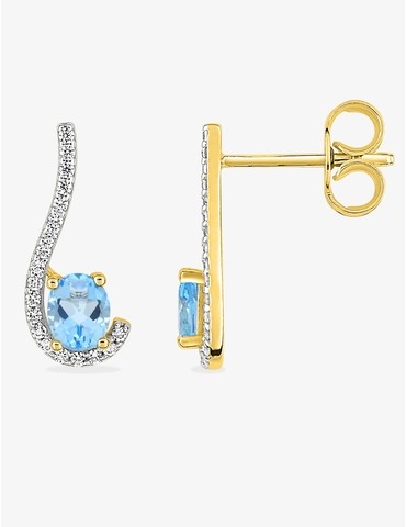 Boucles d'oreilles plaqué...