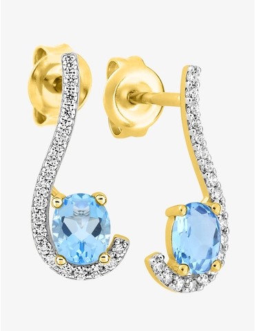 Boucles d'oreilles plaqué...