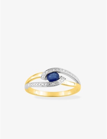 Bague fantaisie or jaune...