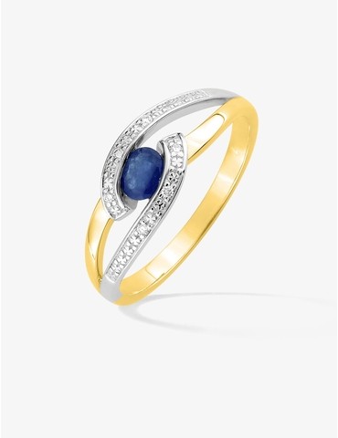 Bague fantaisie or jaune...