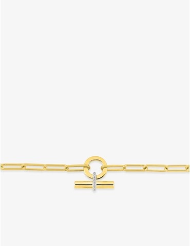 Bracelet breloque Plaqué or...