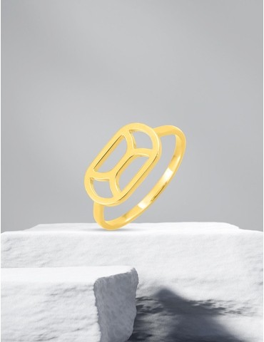 Bague fantaisie Plaqué or