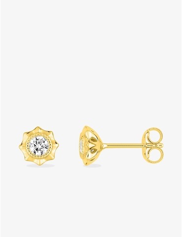 Boucles d'oreilles or jaune...