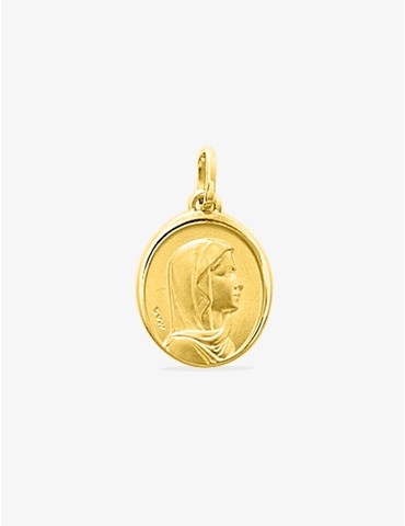 Médaille ovale Vierge...