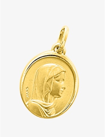 Médaille ovale Vierge...