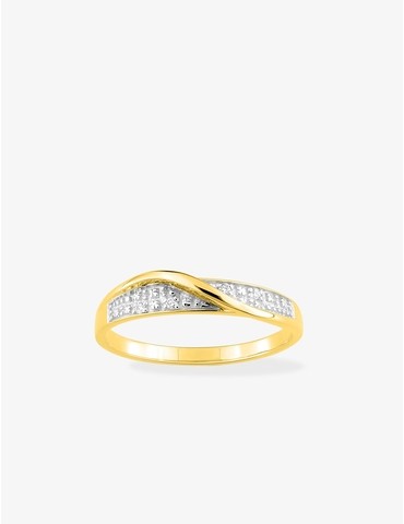 Bague fantaisie or jaune...