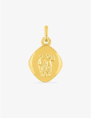 Pendentif zodiaque losange...