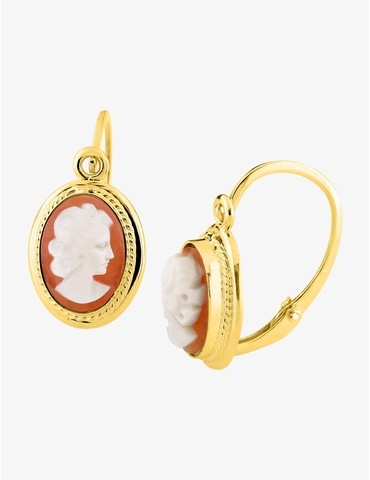 Boucles d'oreilles or jaune...