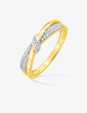 Bague fantaisie or jaune...